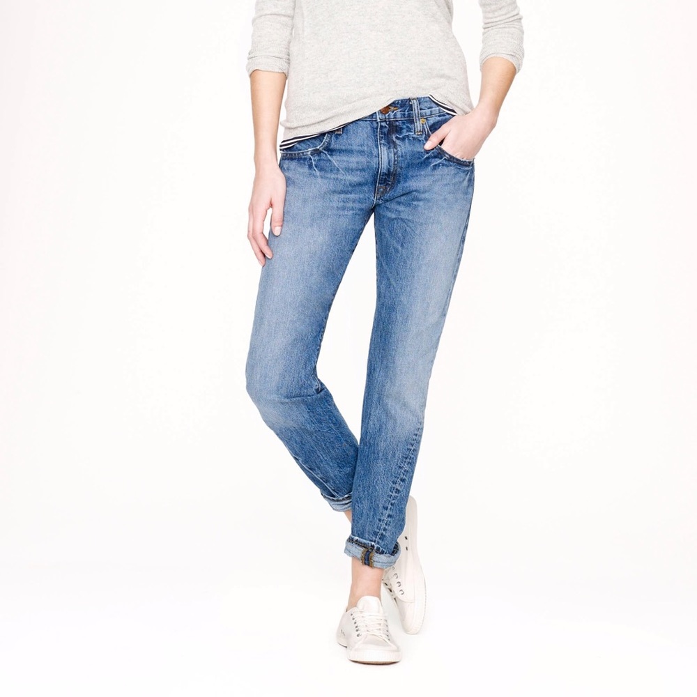 J. Crew Eastwood Boyfriend Jeans NEW